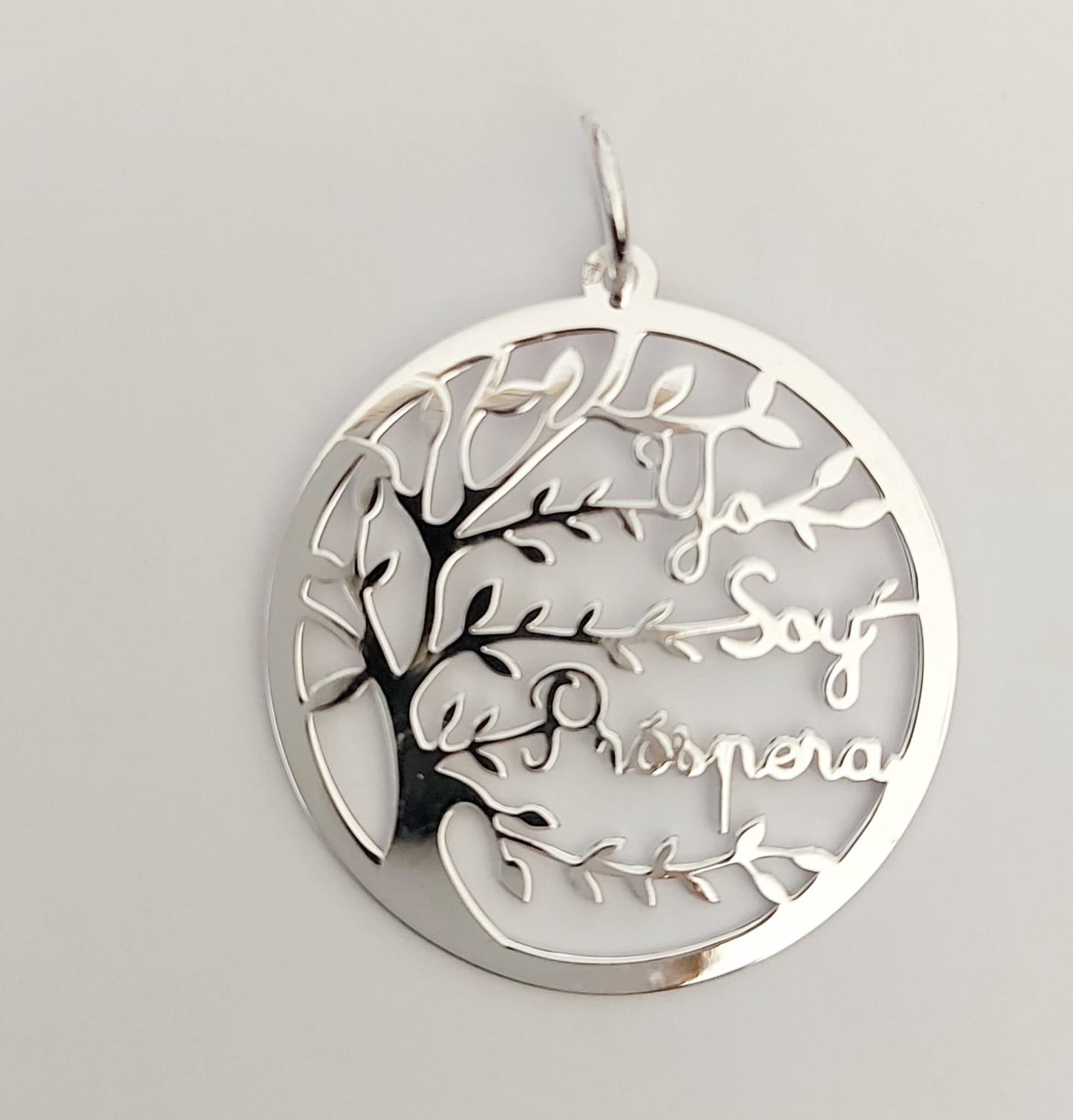 Colgante del Árbol de la Vida Yo Soy Próspera
